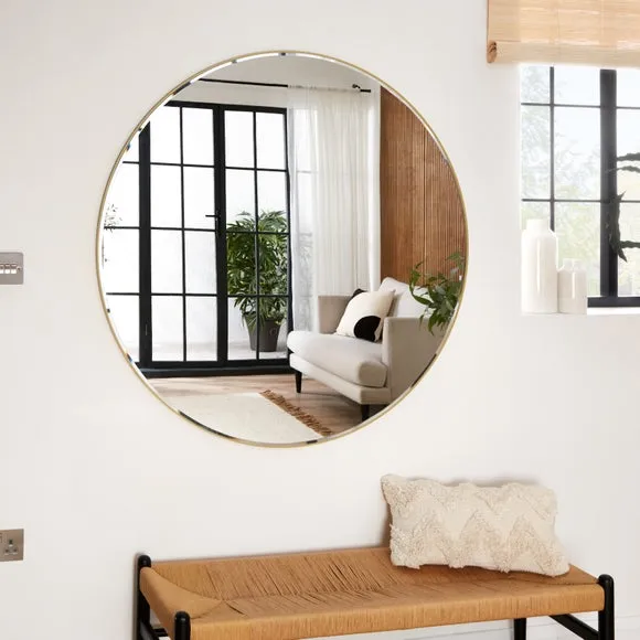 Apartment Round Frame Wall Mirror 1