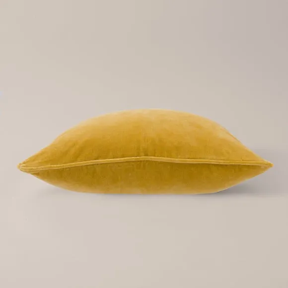 Clara Cotton Velvet Square Cushion 3