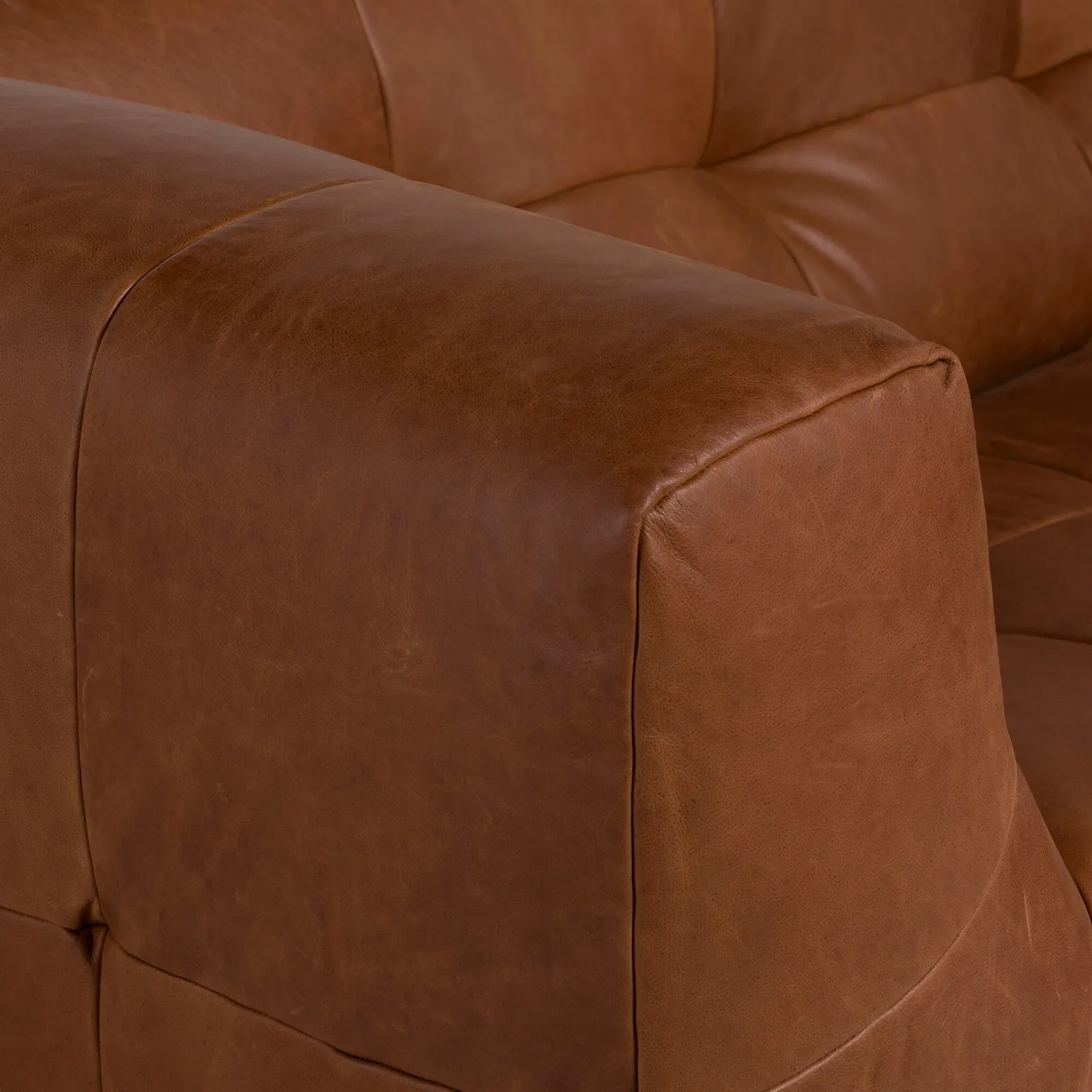 Atticus Corner Group Chaise Right Corner Sofa Leather | Barker & Stonehouse 5