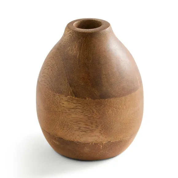 Mango Wood Bud Vase 3