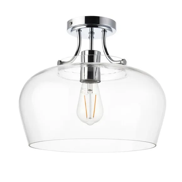 Lilier Bathroom Flush Ceiling Light 6