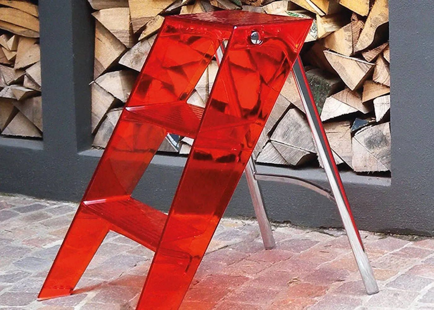 Kartell Upper Steps Orange 46X60x58cm 2