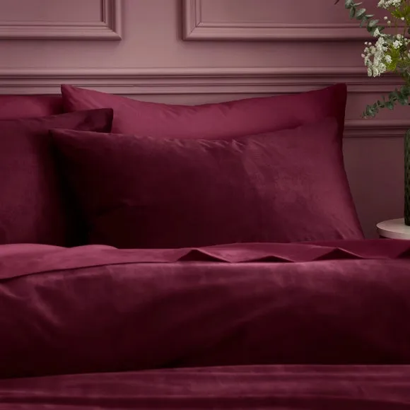 Milano Velour Duvet Cover & Pillowcase Set 2