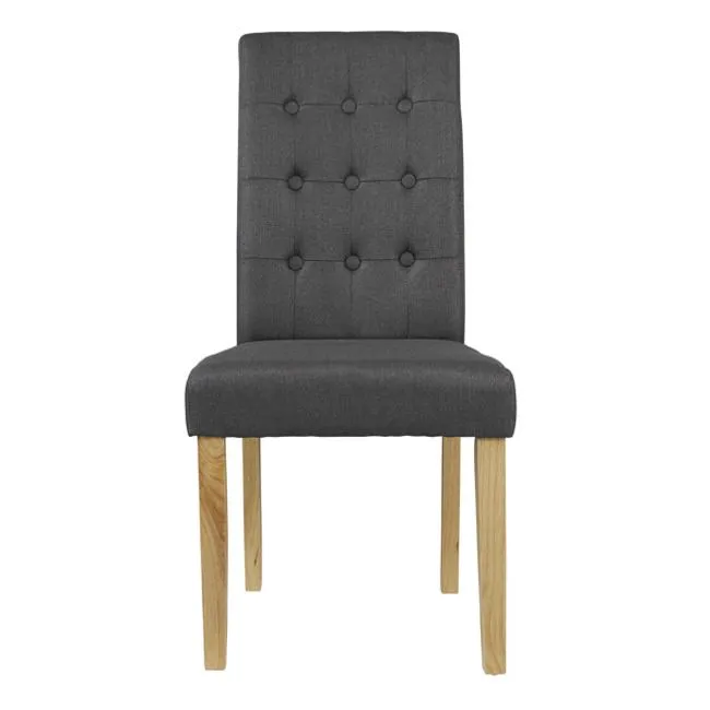 netfurniture Rewer Chair Grey (Pack Of 2)