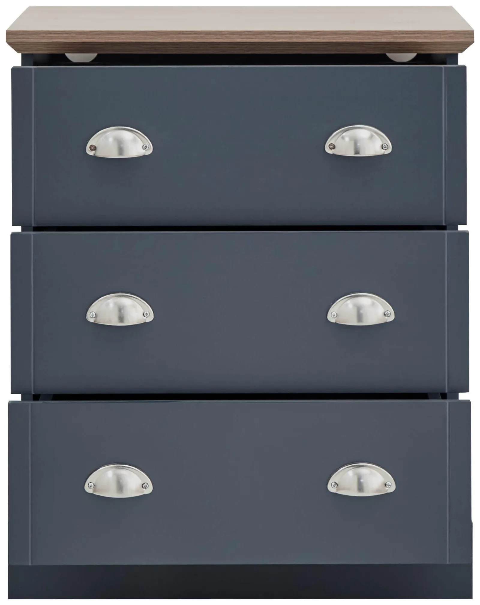 GFW Kendal 3 Drawer Chest in Blue 5