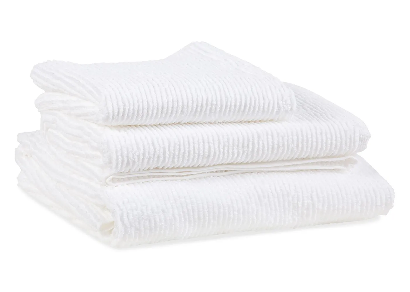 Heal's Organic Bath Towel White 70 x 140cm 1