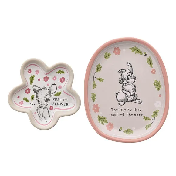 Set of 2 Disney Bambi Trinket Dishes 2