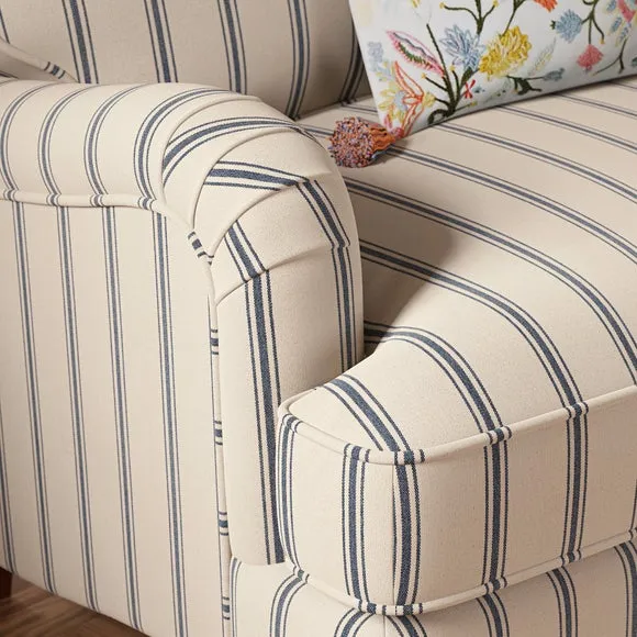 Beatrice II Folkstone Stripe Snuggle Chair 3