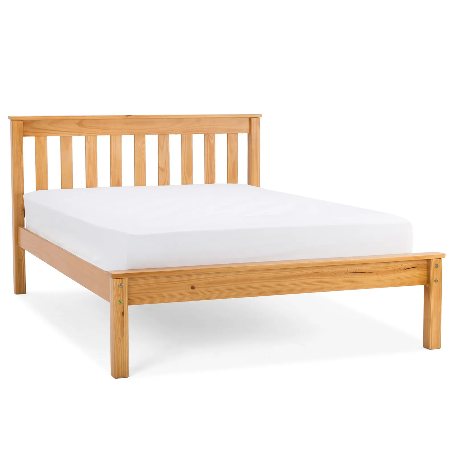 Denver Low End Bed Frame Natural