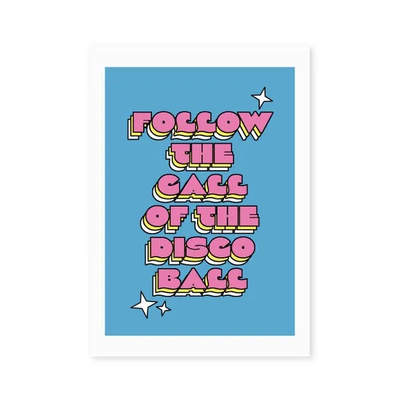 East End Prints Disco Ball Print 2