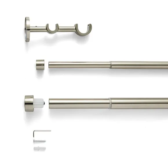 Trinity Double Layer Extendable Metal Curtain Pole 2