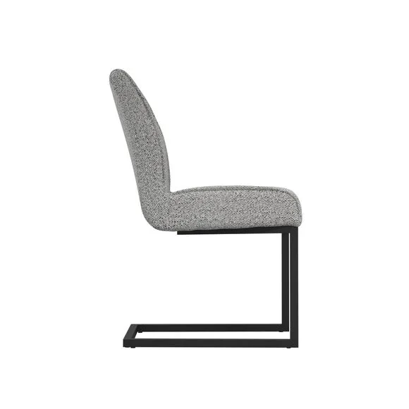 Set of 2 Cleaver Tweed Dining Chairs 4