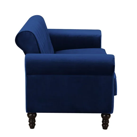 Greta Velvet 3 Seater Sofa 5