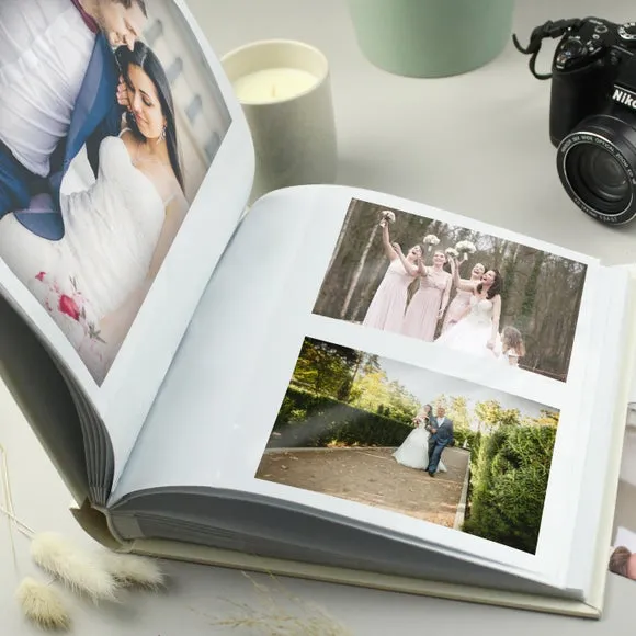 Personalised Wedding Square Photo Album 4