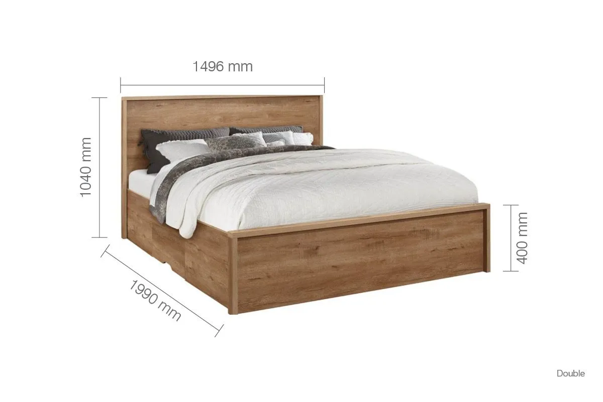 Birlea Stockwell Bed in Brown 6