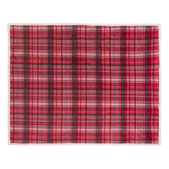 Dreams n Drapes Bennet Check Throw Blanket 3