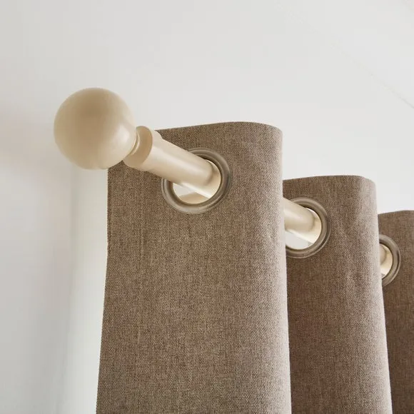 Ashton Fixed Metal Curtain Pole 3