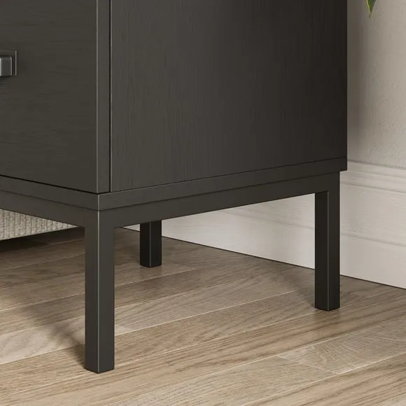 Fulton 2 Drawer Slim Bedside Table 3