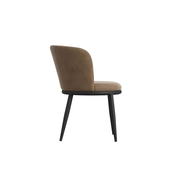 Nova Velvet Set of 2 Dining Chairs 4