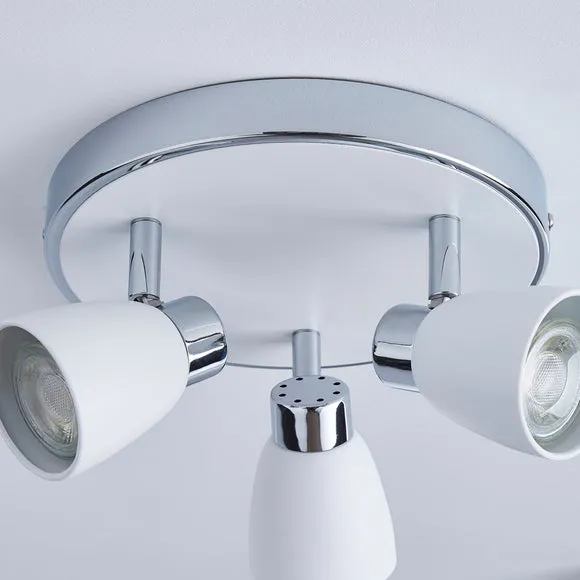 Alto 3 Light Semi Flush Spotlight 4