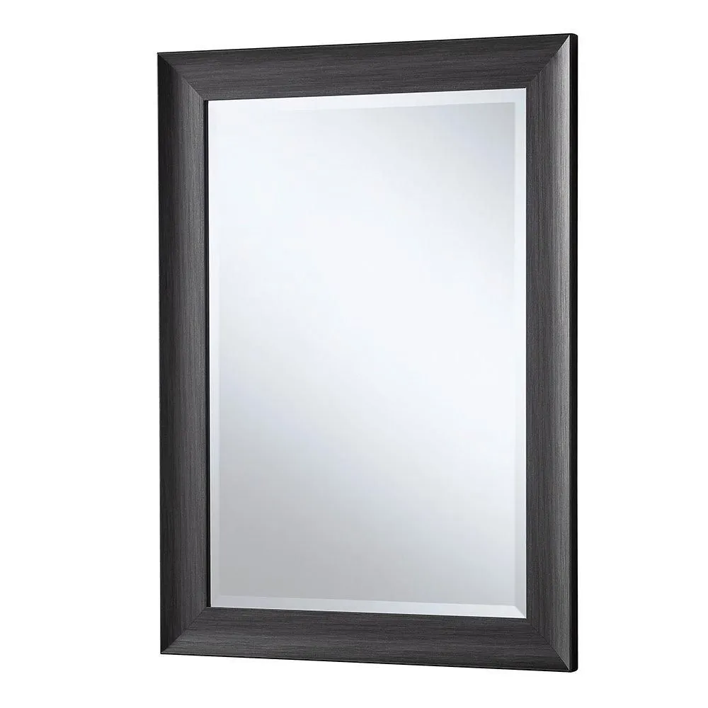 Yearn Mirrors Charcoal Grey Scooped Framed Mirror 101.5x73.5cm 3