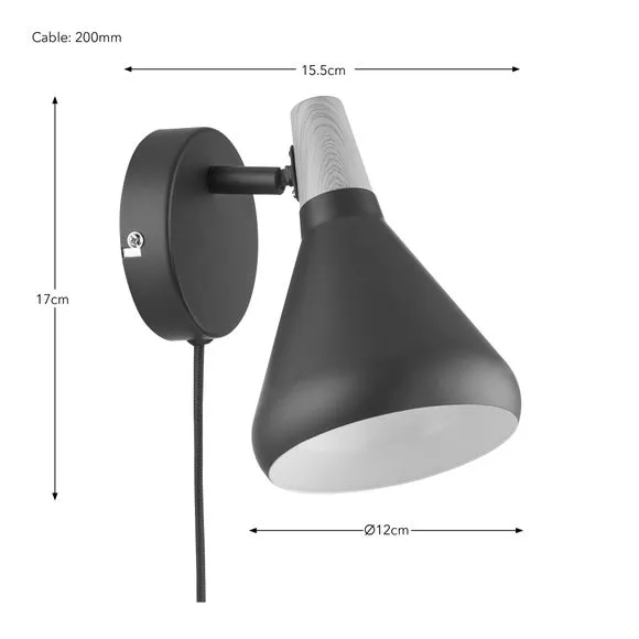Wolston Plug In Wall Light 6