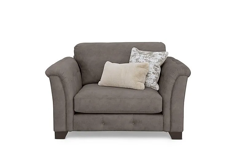 Aura Fabric Classic Back Chair Sofa Bed - Kenzo Chocolate - Sofas and Armchairs - In Time for Christmas