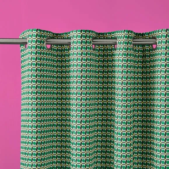 Yinka Ilori Sweet Flows Eyelet Curtains