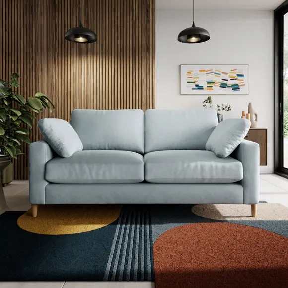 Apollo Vintage Velvet 3 Seater Sofa 1