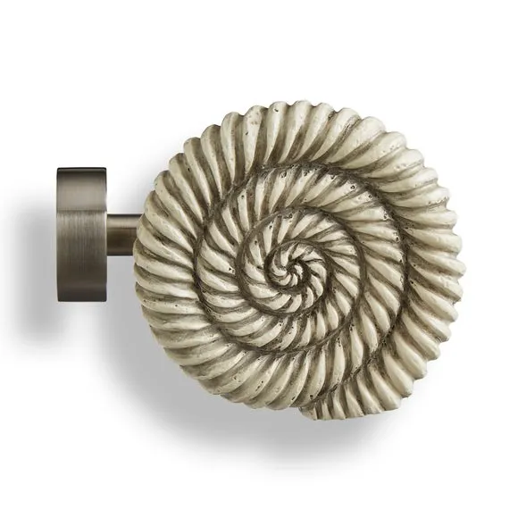 Ammonite Finial Pair 3