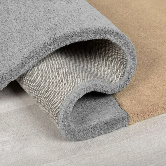 Lozenge Abstract Shaped Wool Rug 3