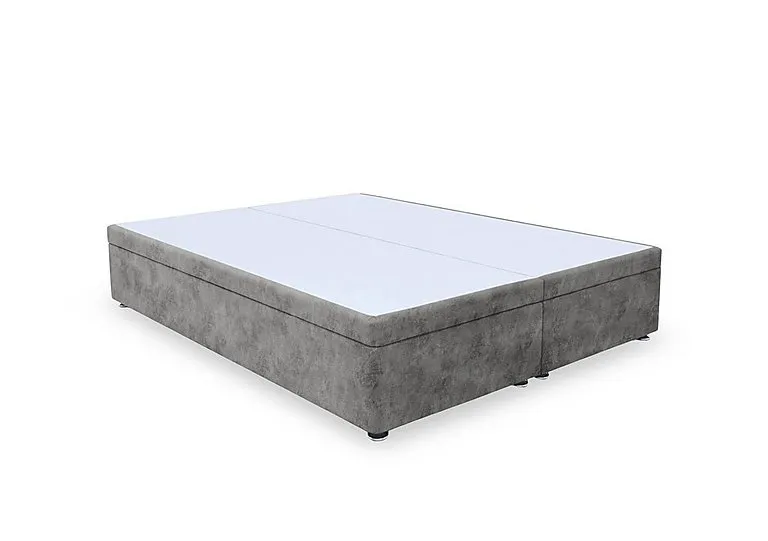 Artisan Premium Electric End Lift Ottoman Divan Base - Double - Daytona Pebble