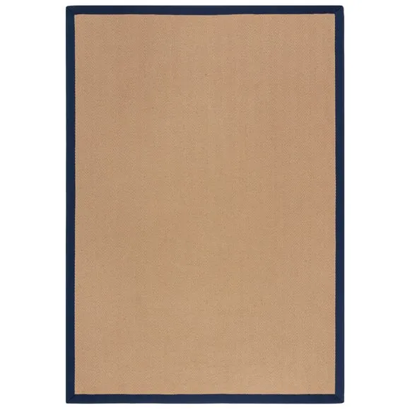 Herringbone Jute Border Rug 2