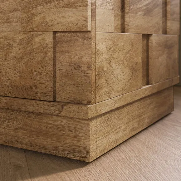 Watson Storage Side Table, Wood Effect 4