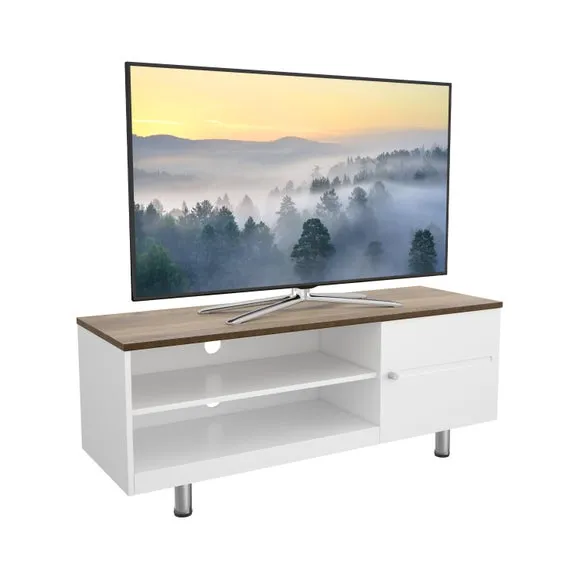 AVF White Sands Wide TV Stand for TVs up to 60” 3