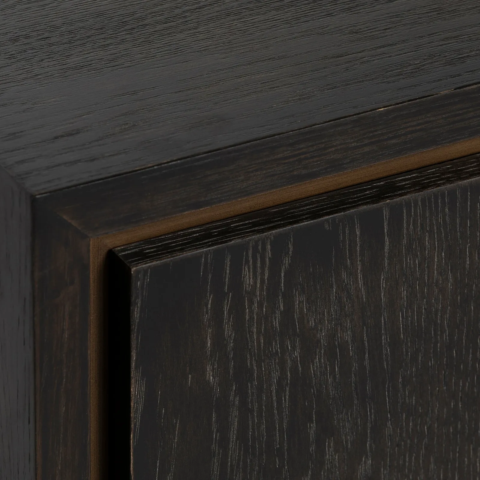 Cantha 4 Door Sideboard, Brown Oak | Barker & Stonehouse 4