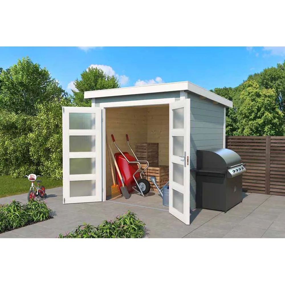 Lasita Maja Ltd Zambezi 2-Log Cabin, Garden Room, Home Office - L220xW274.7xH210.9 cm in Light Tan 5