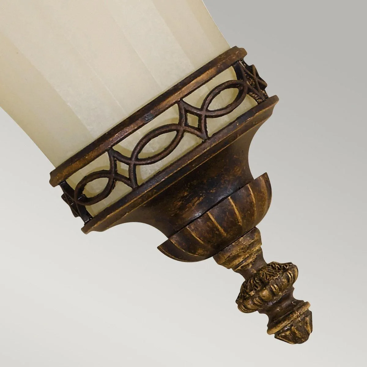 Netlighting Drawing Room 1 Light Indoor Wall Uplighters Walnut E14 in Brown 2