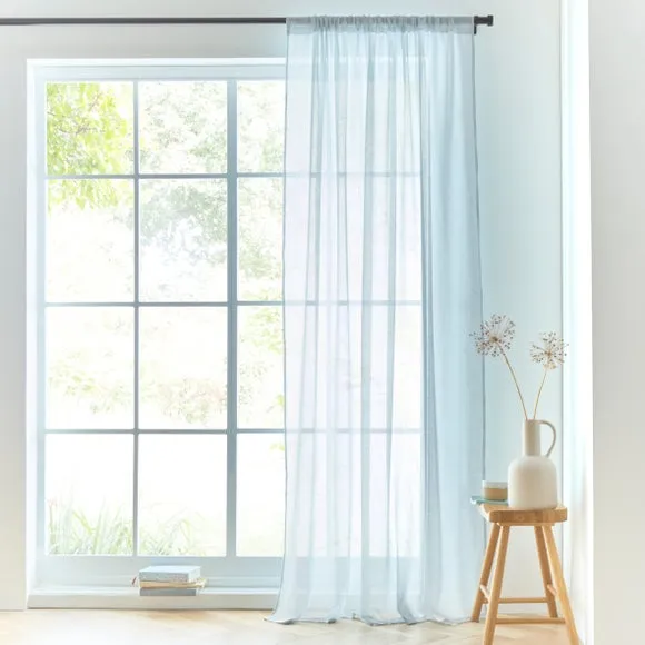 Marley Linen Slot Top Voile Panel 2