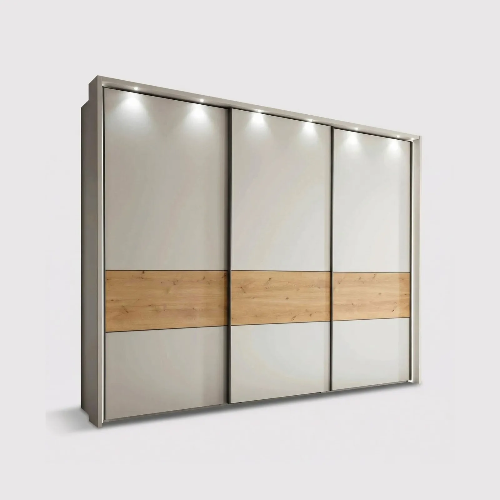 Templin 3000 2.5M 3 Door Sliding Ward , Neutral Wood | Barker & Stonehouse