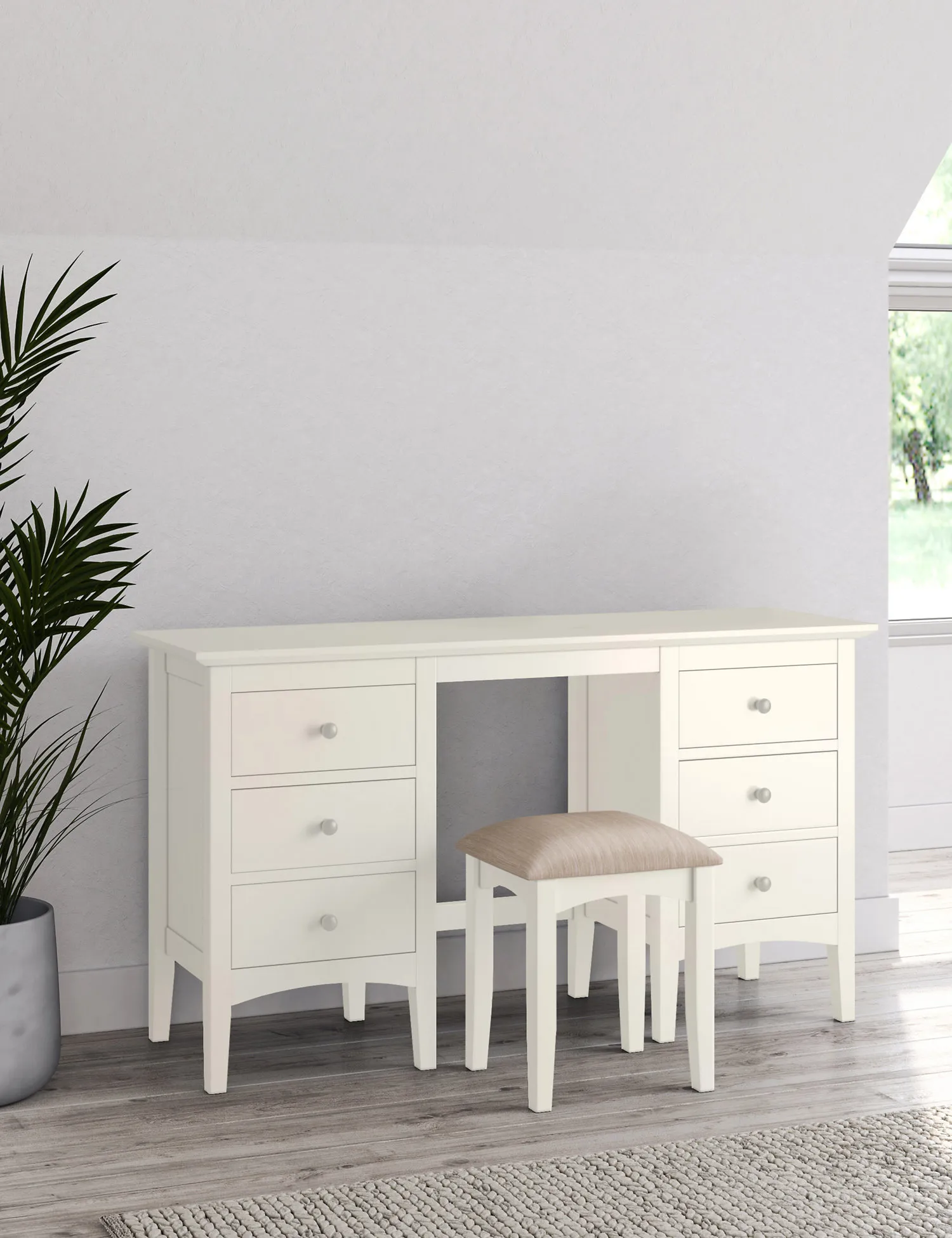 M&S Hastings Dressing Table & Stool
